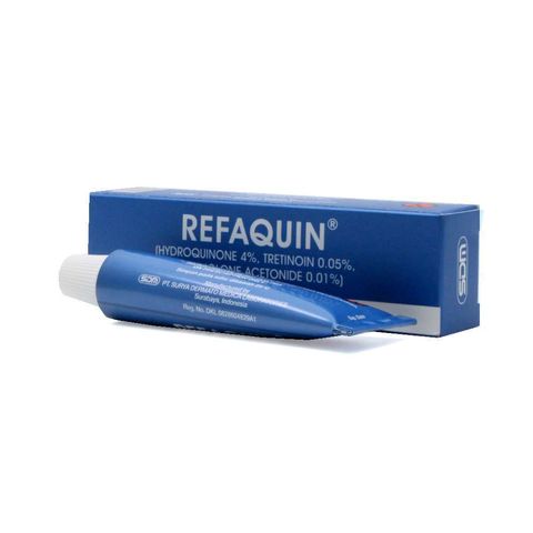 REFAQUIN CREAM 15g Hydroquinone 4% Skin Bleach Acne, Melasma Free Express Shipping
