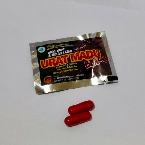 URAT MADU BLACK Male Stamina Enhancement Supplements Strong Erection FREE Express Shipping