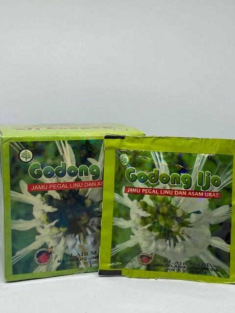 Godong Ijo ORIGINAL Herbal Capsules For gout,chronic rheumatism,cholesterol FREE Express Shipping