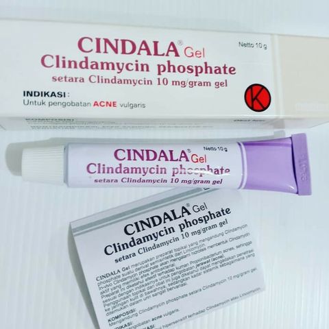 Clindamycin Phosphate CINDALA GEL 10 GRAM For Acne vulgaris Free Express Shipping