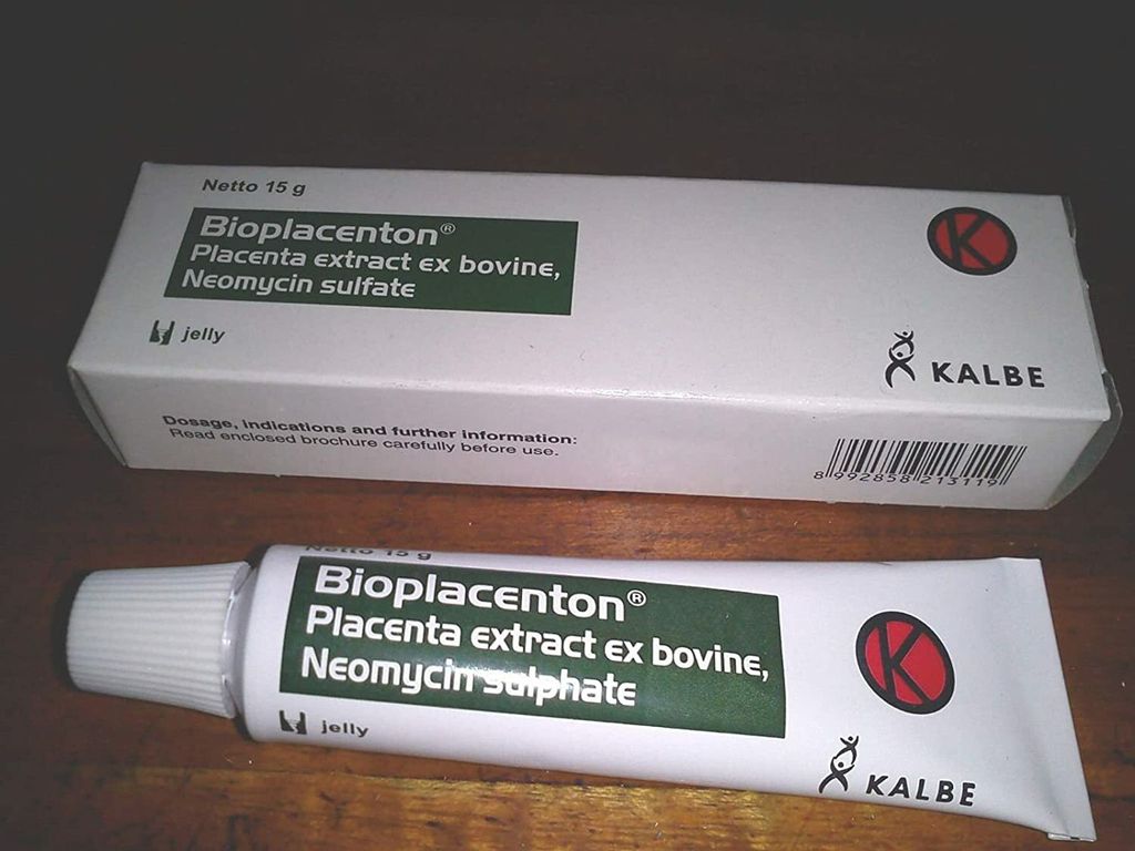 BIOPLACENTON Neomycin sulfate GEL 15gr for burns, wound infections Free Express Shipping