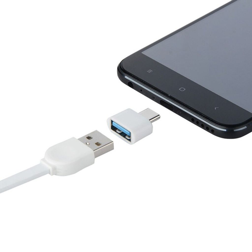 USB To Type C OTG Adapter USB USB-C Male To Micro USB Type-c Female Converter For Macbook Samsung S20 USBC OTG Connector YY10