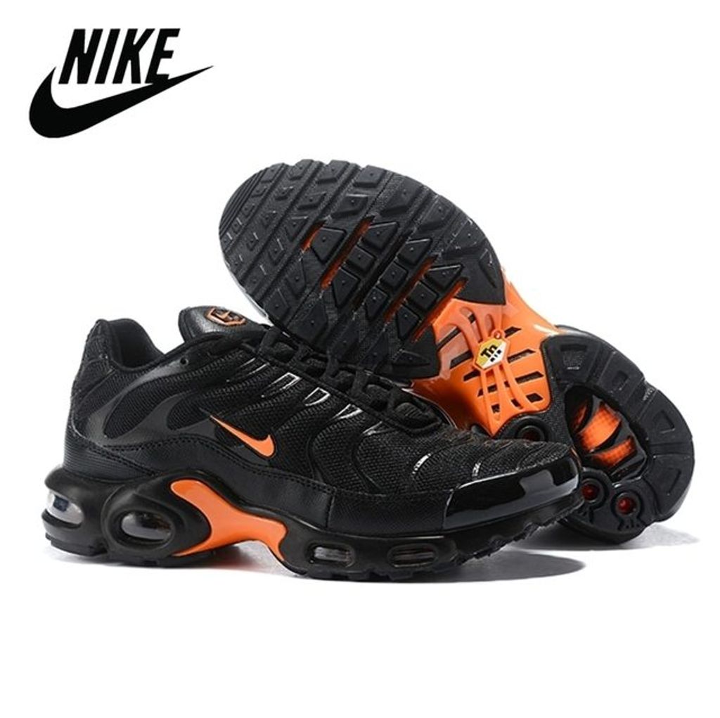 NIKE AIR MAX PLUS TN Men Running Shoes Breathable Running Shoes Black Powder Size 40-45 BDK 20
