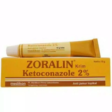ZORALIN Ketoconazole 2% Cream 10gr Topical Antifungal and Antiparasitic 2,6,10 Tube FREE SHIPPING