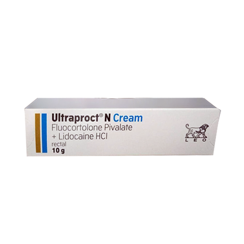 ULTRAPROCT N Fluocortolone pivalate 1 mg, Lidocaine HCl 20 mg Cream 10gr FREE SHIPPING