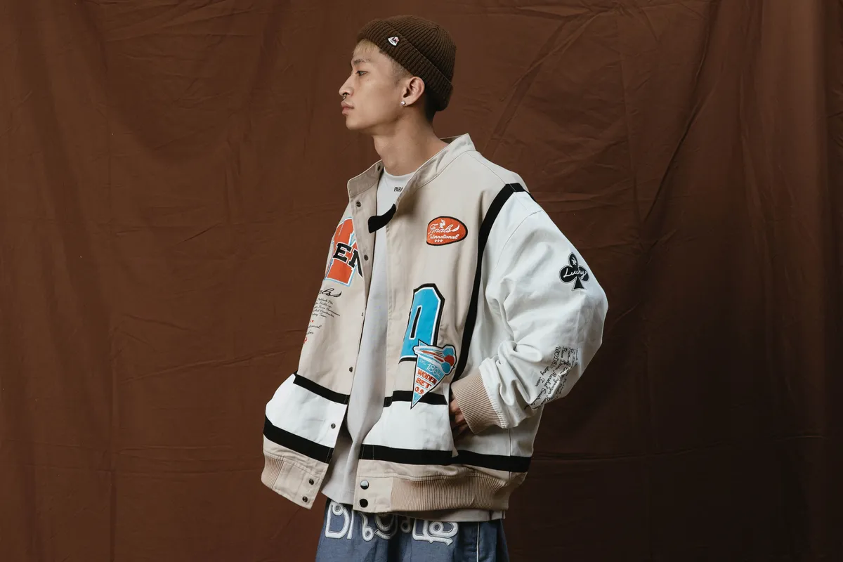 WODEN 2023 Fall & Winter Patchwork Race jacket