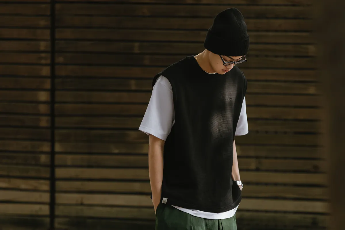 WODEN 2023 Spring & Summer Waffle Vest