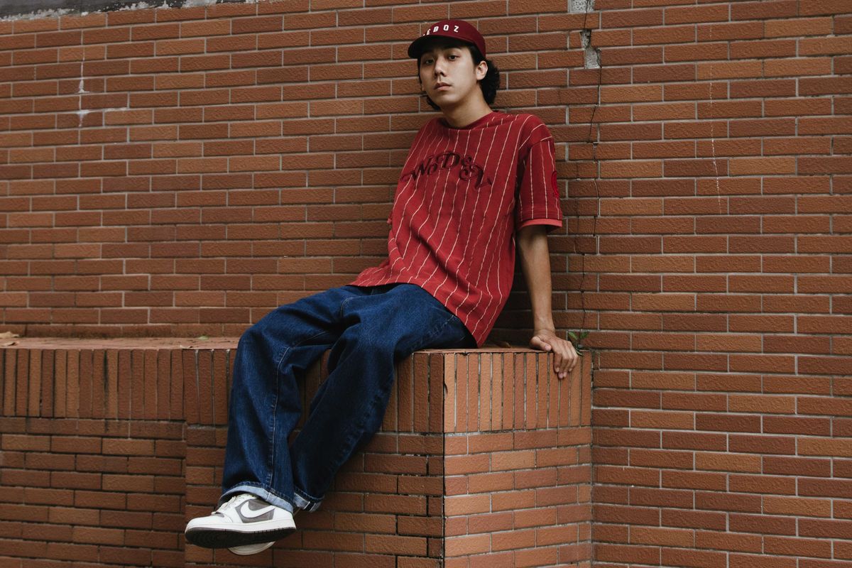 WODEN 2023 Spring & Summer Embroidery Baseball tee