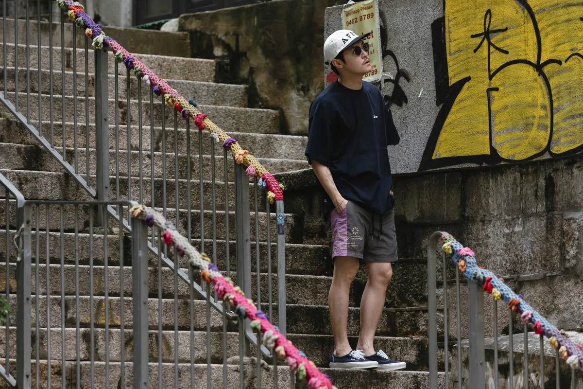 WODEN 2023 Spring & Summer Patchwork Nylon Shorts