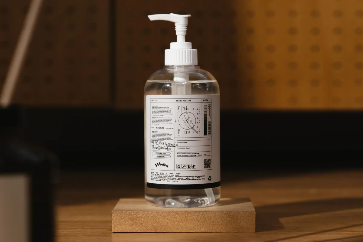 WODEN 2023 Spring & Summer X RawShe Shower Gel