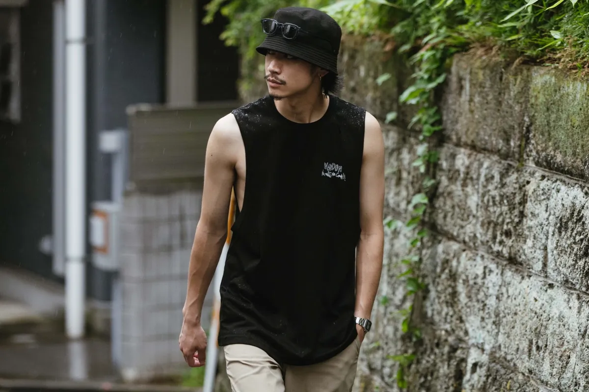 WODEN 2023 Spring & Summer Beach Font Vest