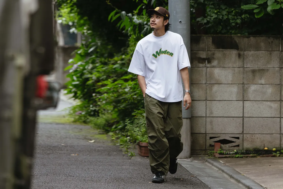 WODEN 2023 Spring & Summer Classic Feather Logo tee