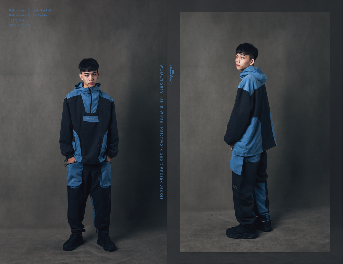 WODEN 2019-20 F/W Patchwork Sport Suit