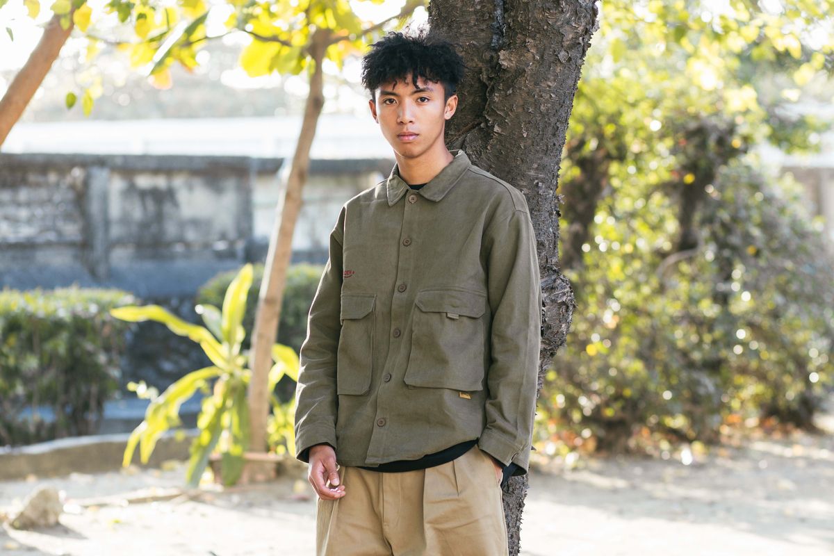 WODEN 2021 Fall & Winter Embroidery Jacket