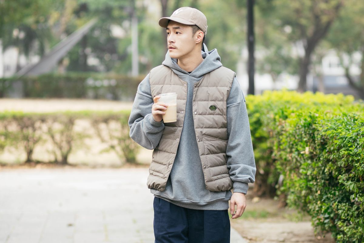 WODEN 2021 Fall & Winter AB wear Down Vest