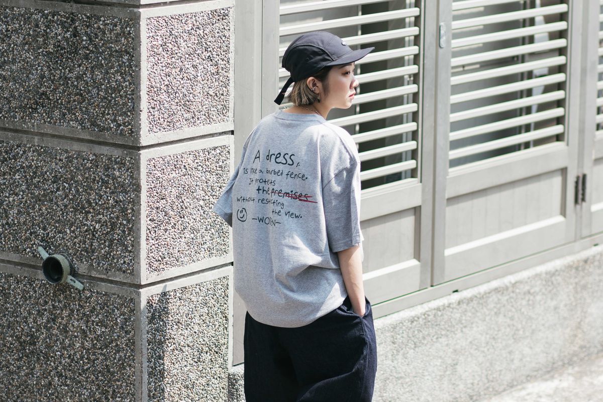 WODEN 2021 SPRING & SUMMER Kid doodle tee