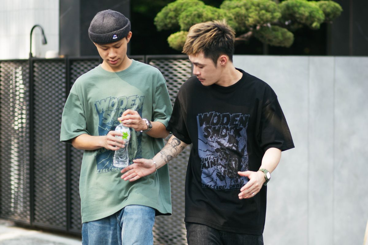 WODEN 2021 Spring & Summer Vintage Comic tee