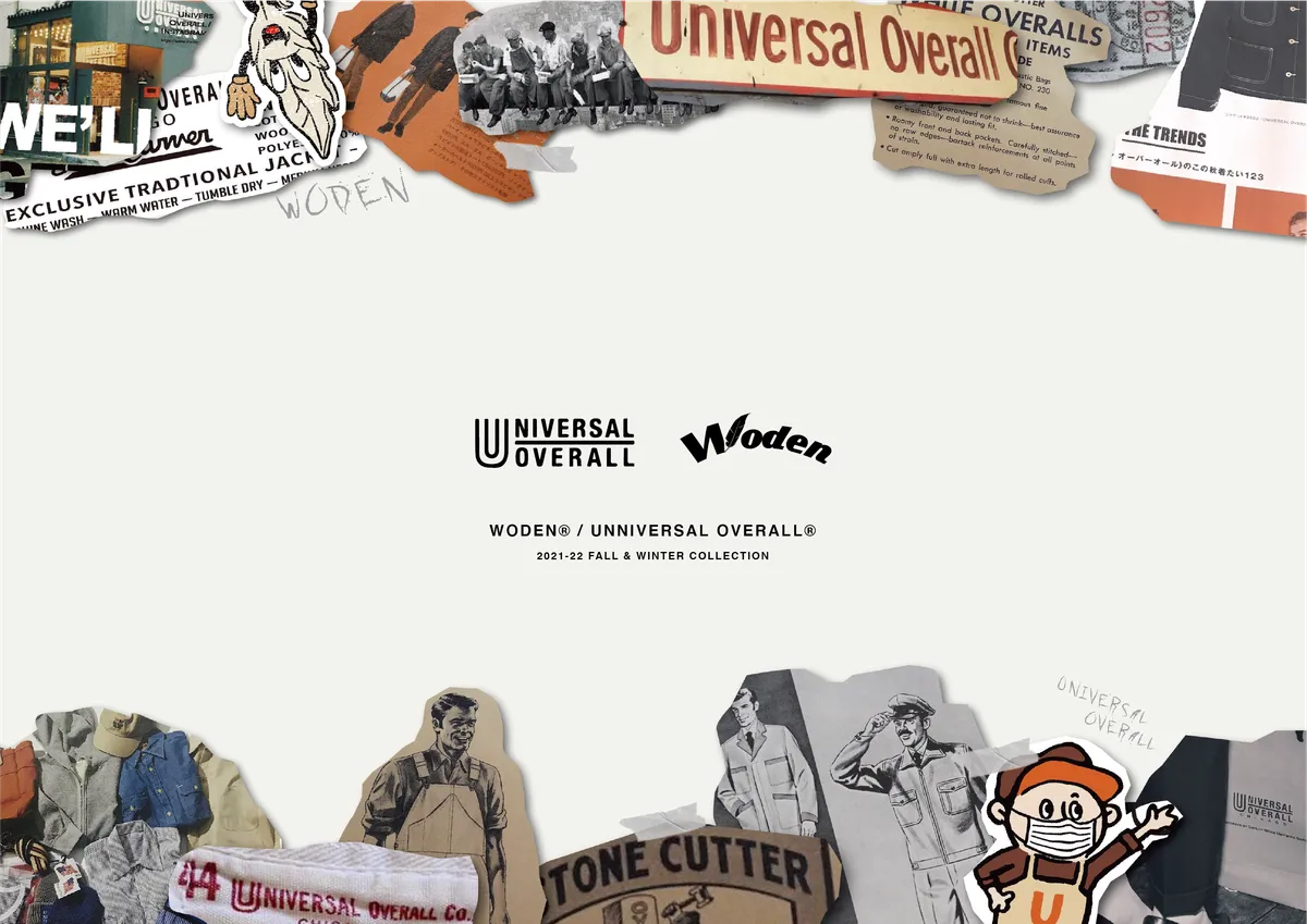WODEN X Universal Overall 別注企劃