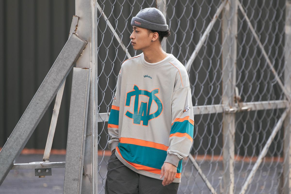 WODEN 2022 Fall & Winter Patchwork Hockey Jersey