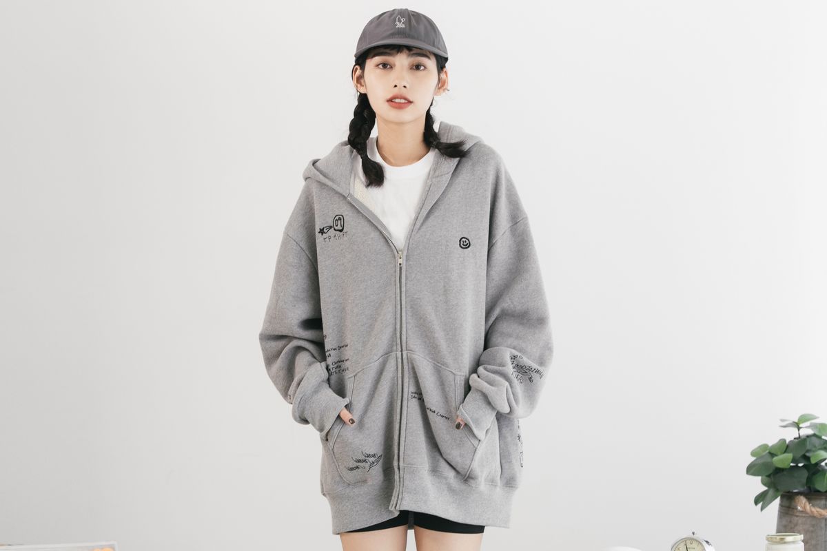 WODEN 2022 Fall & Winter Doodle Hoodie JKT
