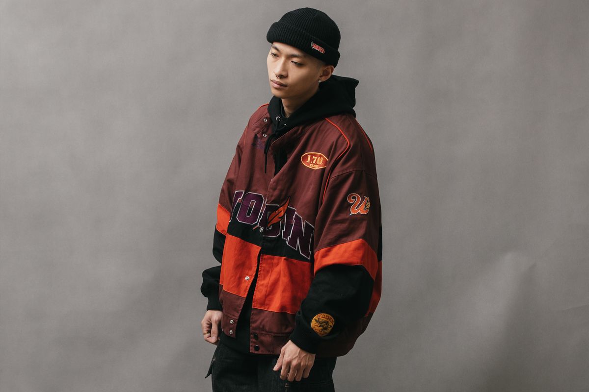 WODEN 2022 Fall & Winter 4th Patchwork Racer Jacket