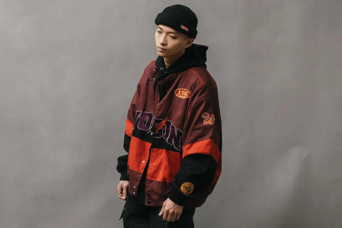 WODEN 2022 Fall & Winter 4th Patchwork Racer Jacket