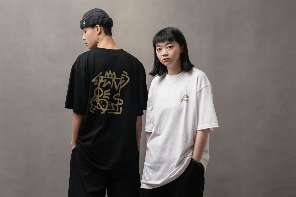 WODEN 2022 Spring & Summer Art Mountain Tee