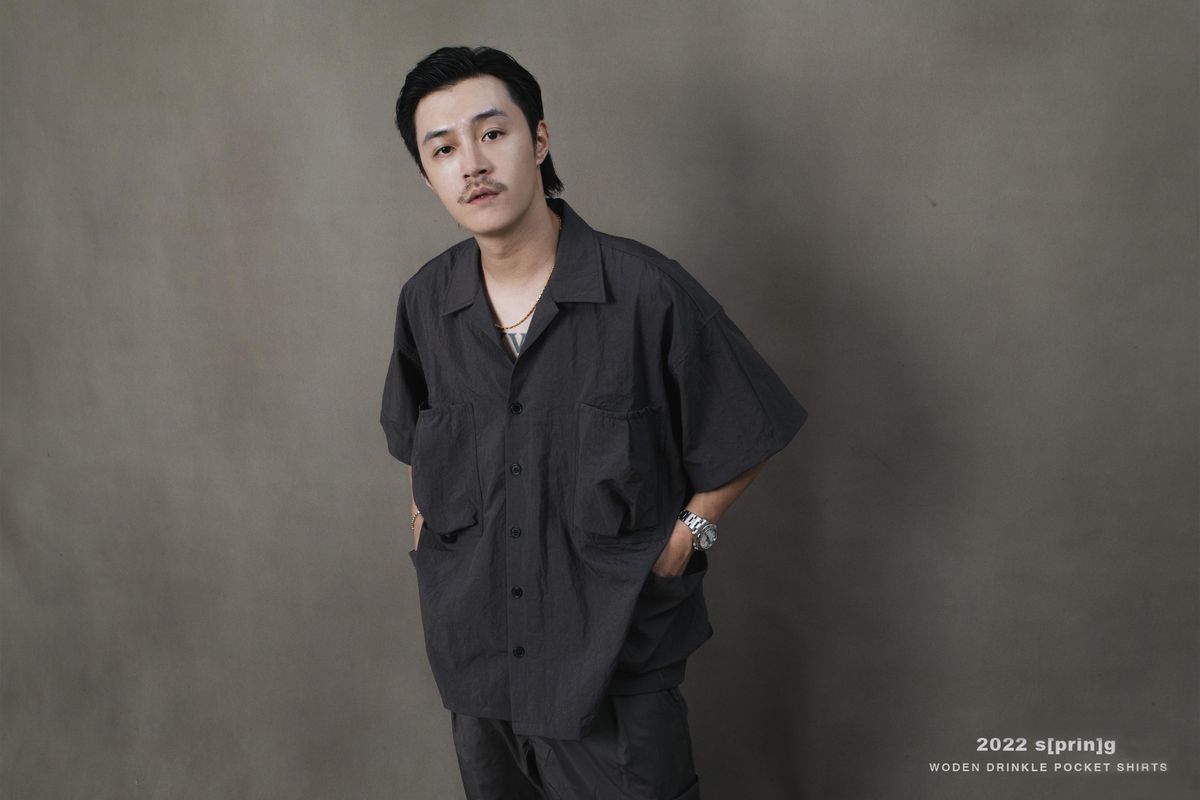 WODEN 2022 Spring & Summer Drinkle Pocket Shirts