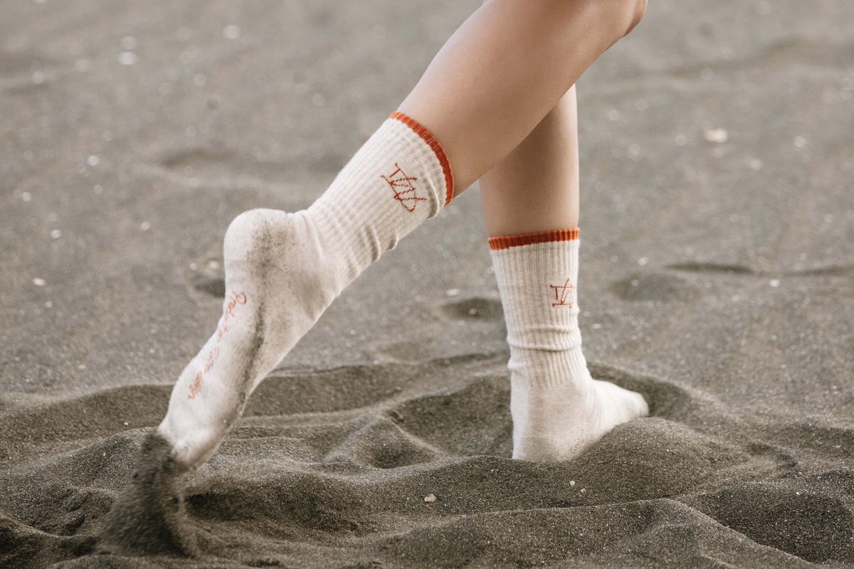 WODEN 2022 Spring＆Summer WD LOGO Socks