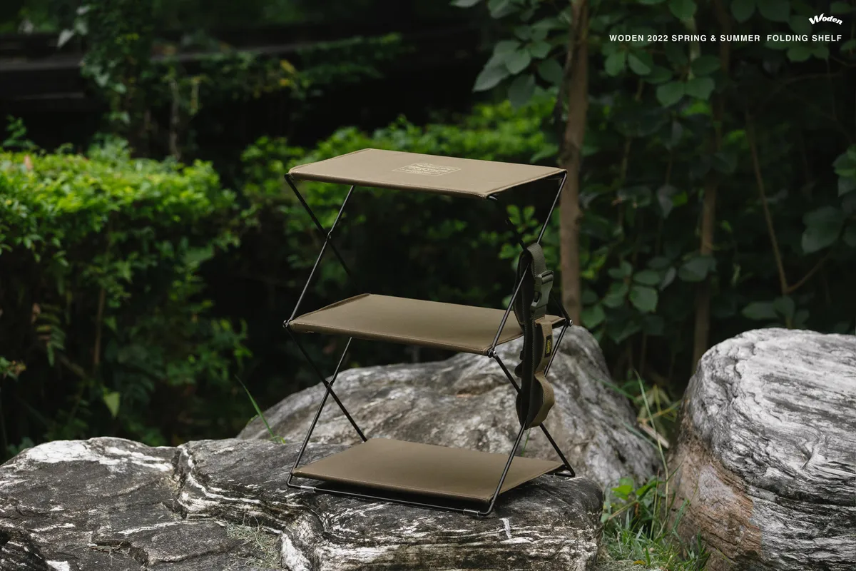 WODEN 2022 Spring & Summer Folding Shelf