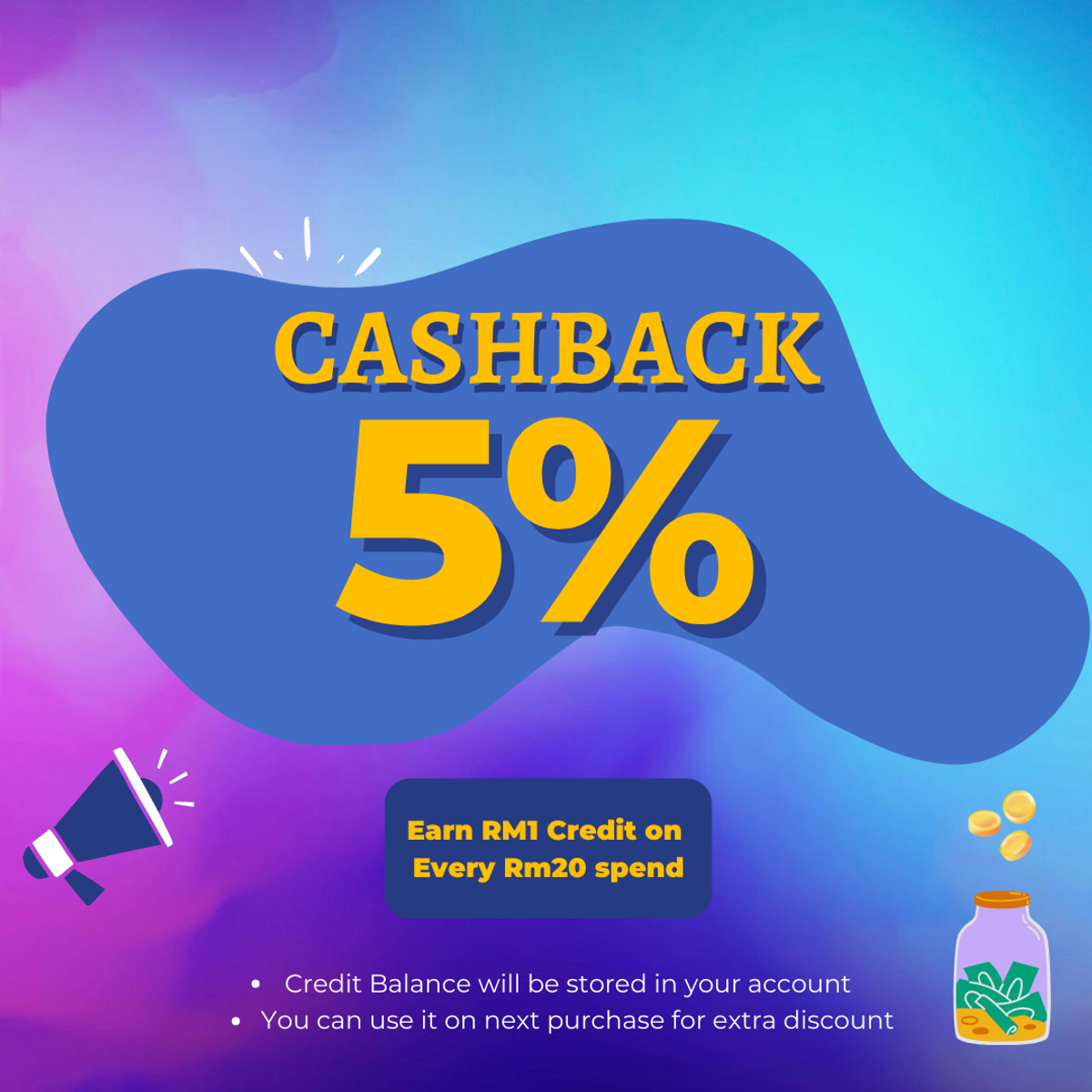 CashBack is HERE !!!