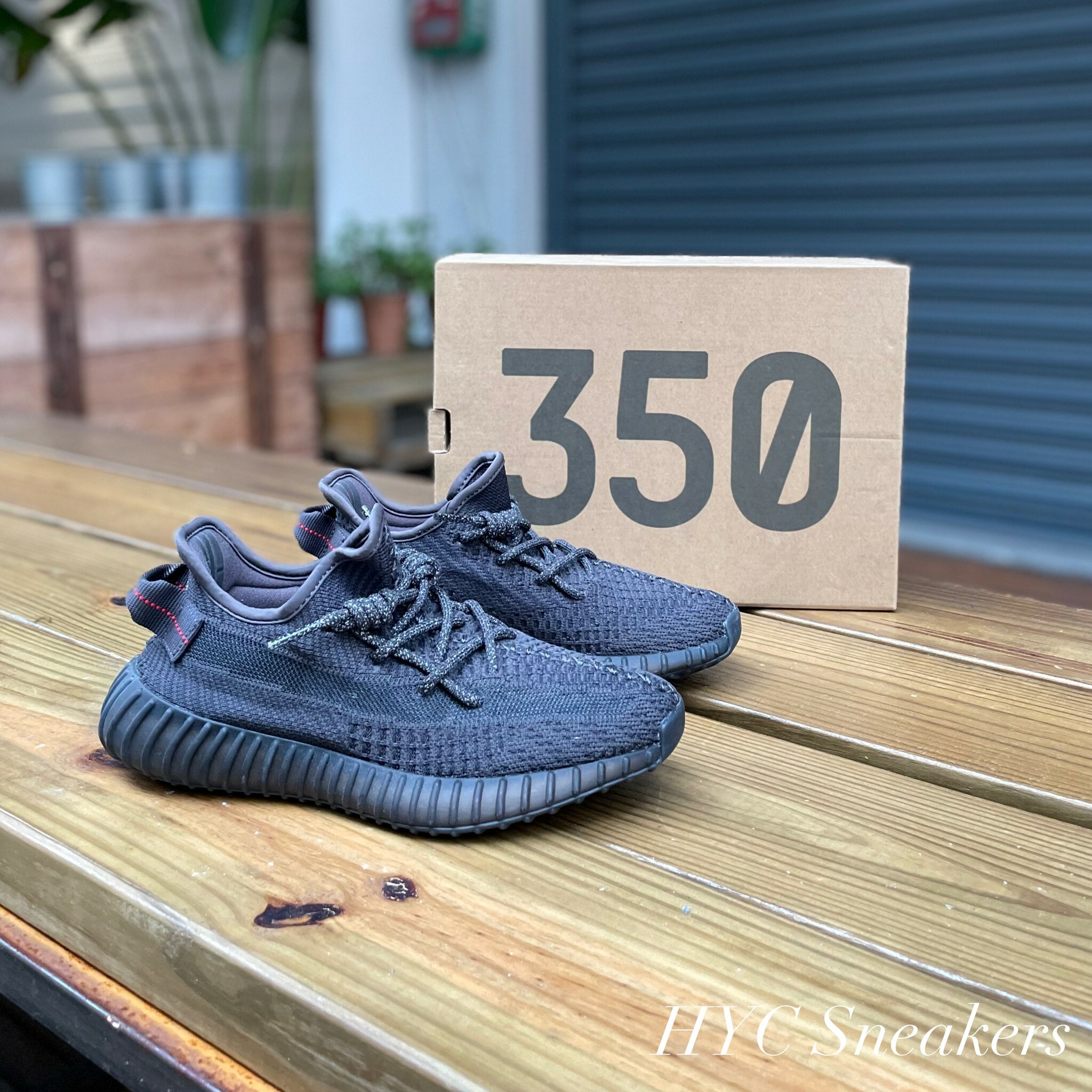 ADIDAS YEEZY BOOST 350 V2 MONO CINDER 全黑透氣24CM GX3791(Z1014