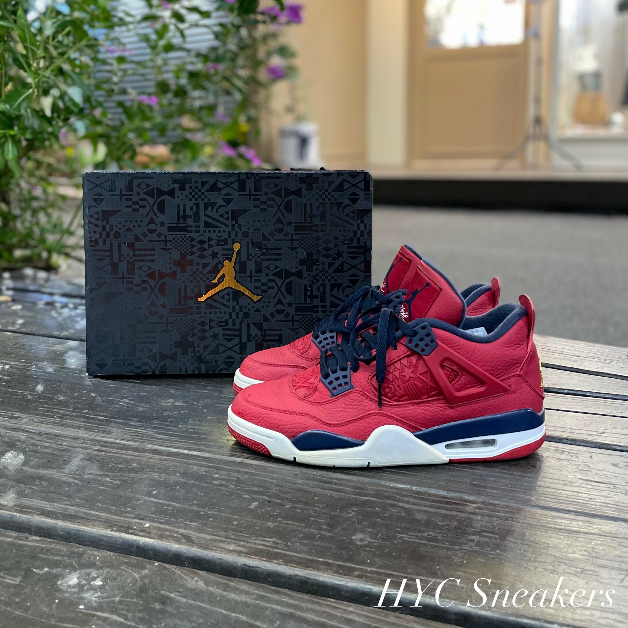 AIR JORDAN 4 RETRO FIBA GYM RED 喬丹四代US9 CI1184-617 – HYC