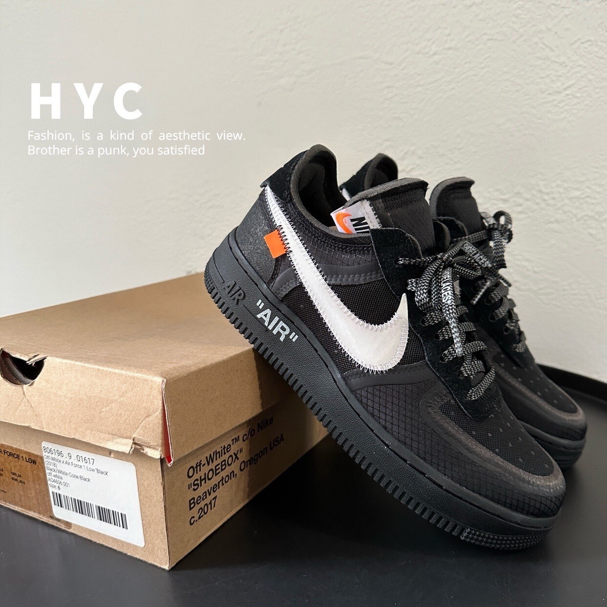 NIKE AIR FORCE 1 X OFF WHITE SNKRS購入品 NIKE公式】ナイキ エア フォース 1 MID x Off-White™ メンズ