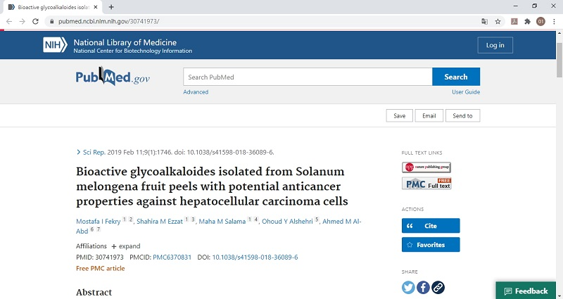 02_ Glicoalcaloides bioactius aïllats de pells de fruites de Solanum melongena amb possibles propietats anticancerígenes contra les cèl·lules de carcinoma hepatocel·lular_8_01.jpg