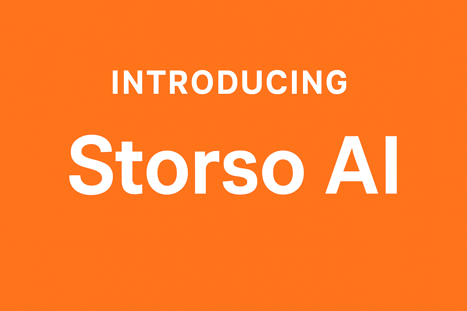 Storso AI