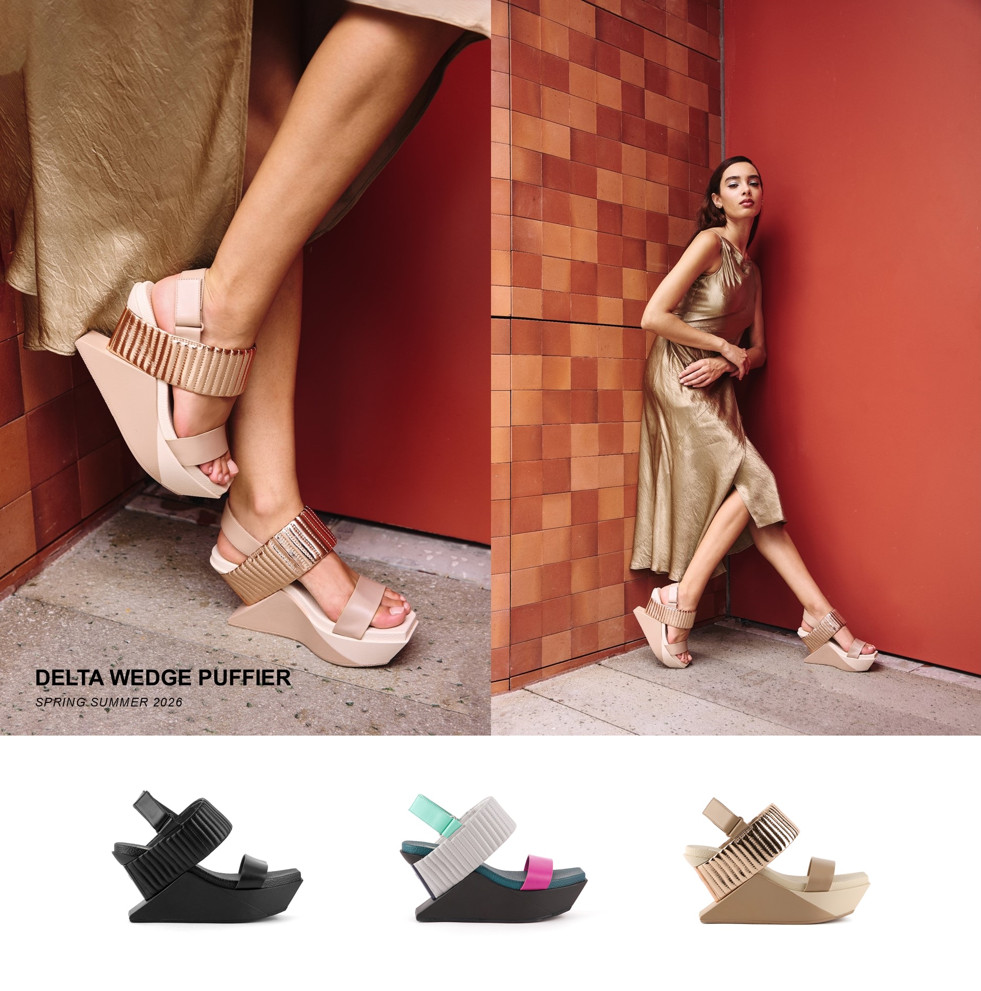 SS26 Delta Wedge Puffier