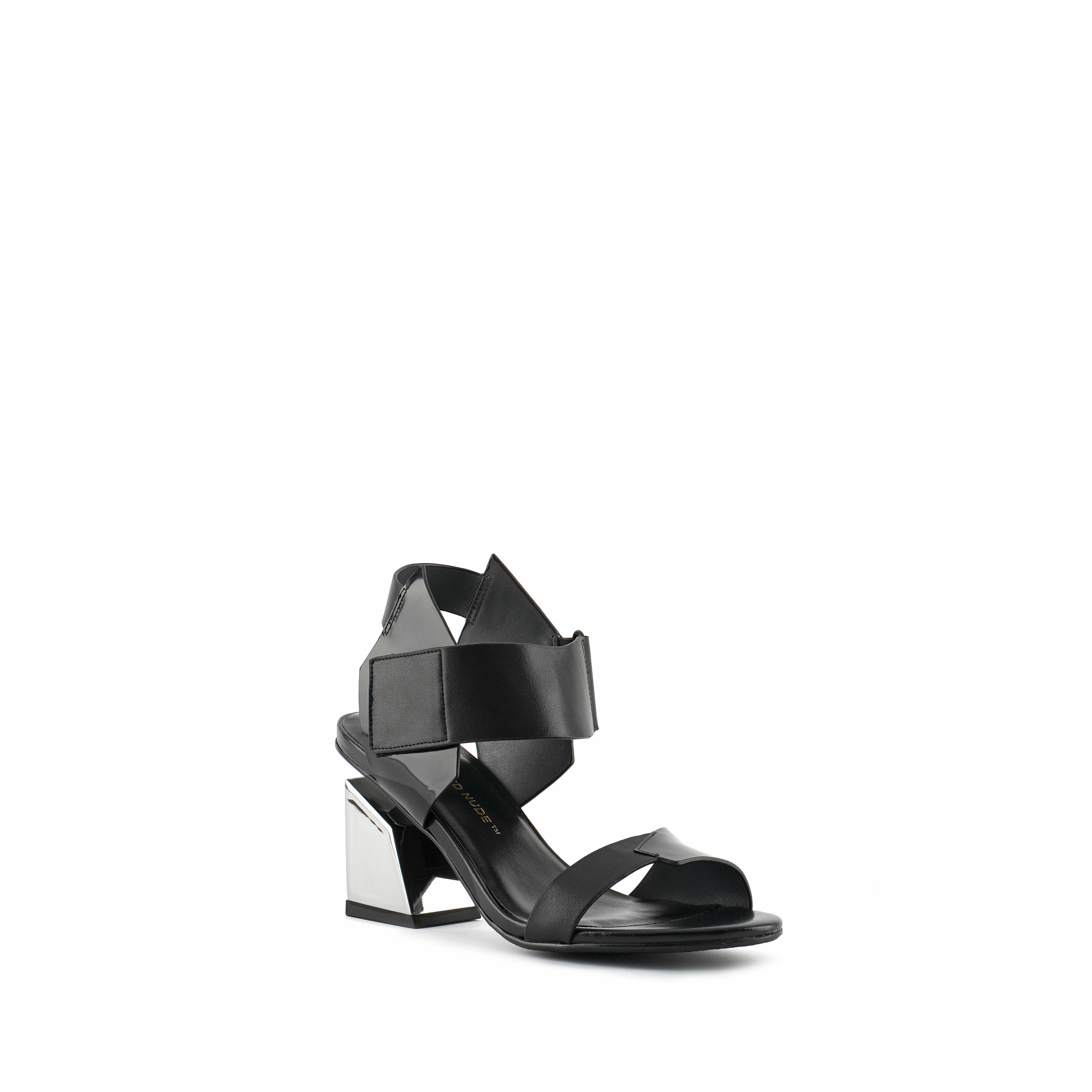Arix Sandal Mid Black – United Nude Malaysia Official Boutique