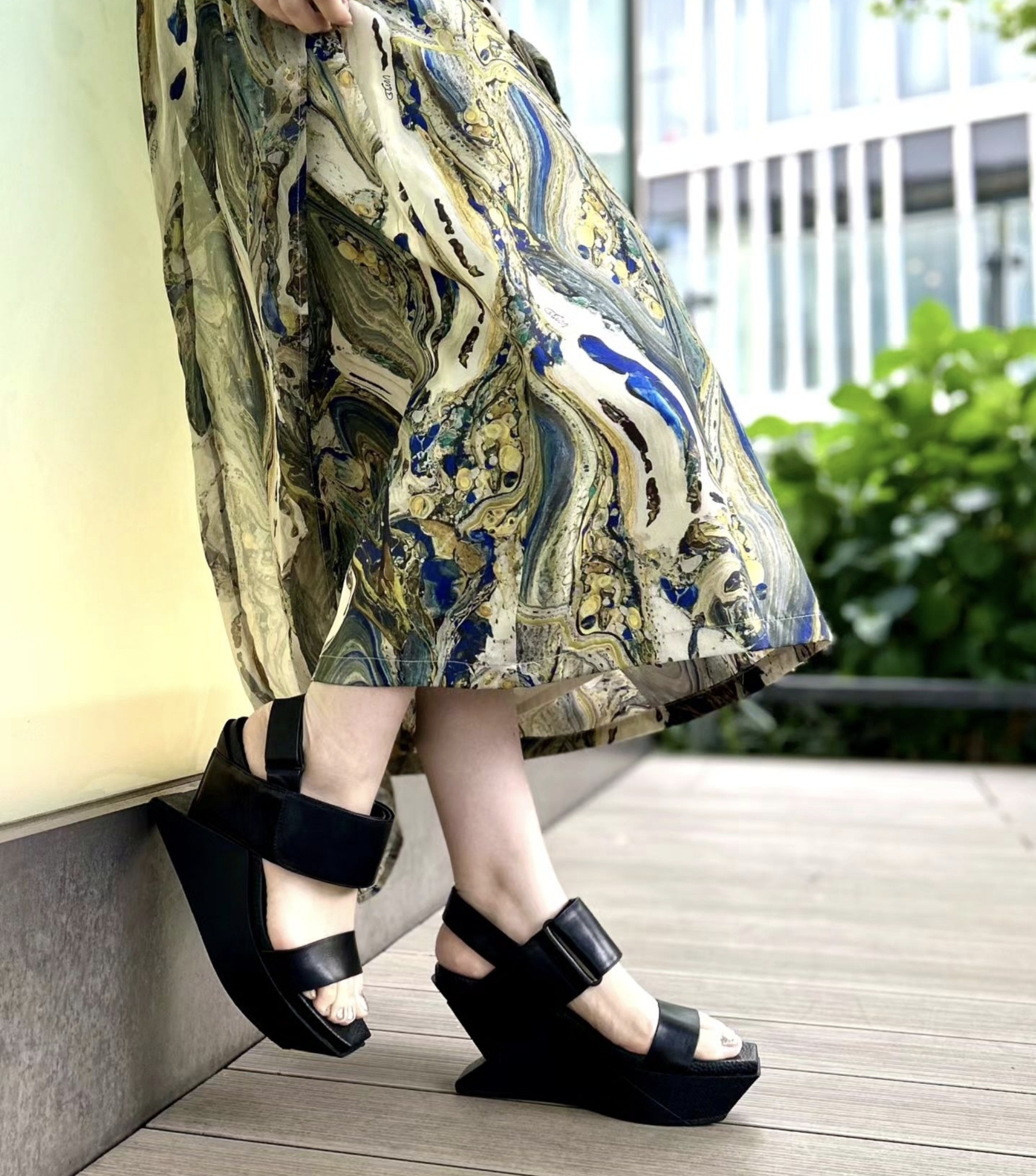 Delta Wedge Sandal Black – United Nude Malaysia Official Delta Wedge Sandal Black – United Nude Malaysia Official