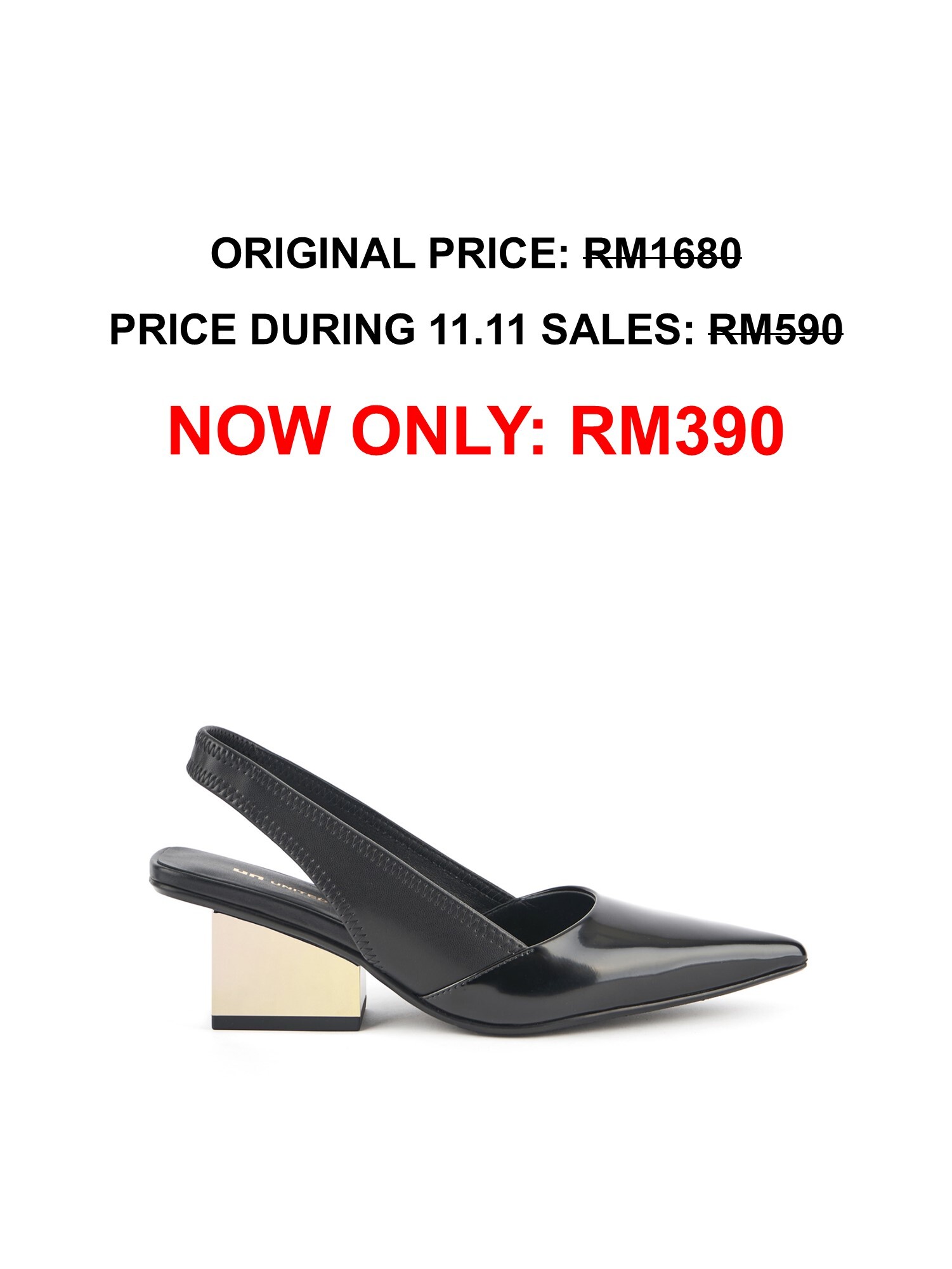 12.12 Sale - Raila Slingback Mid
