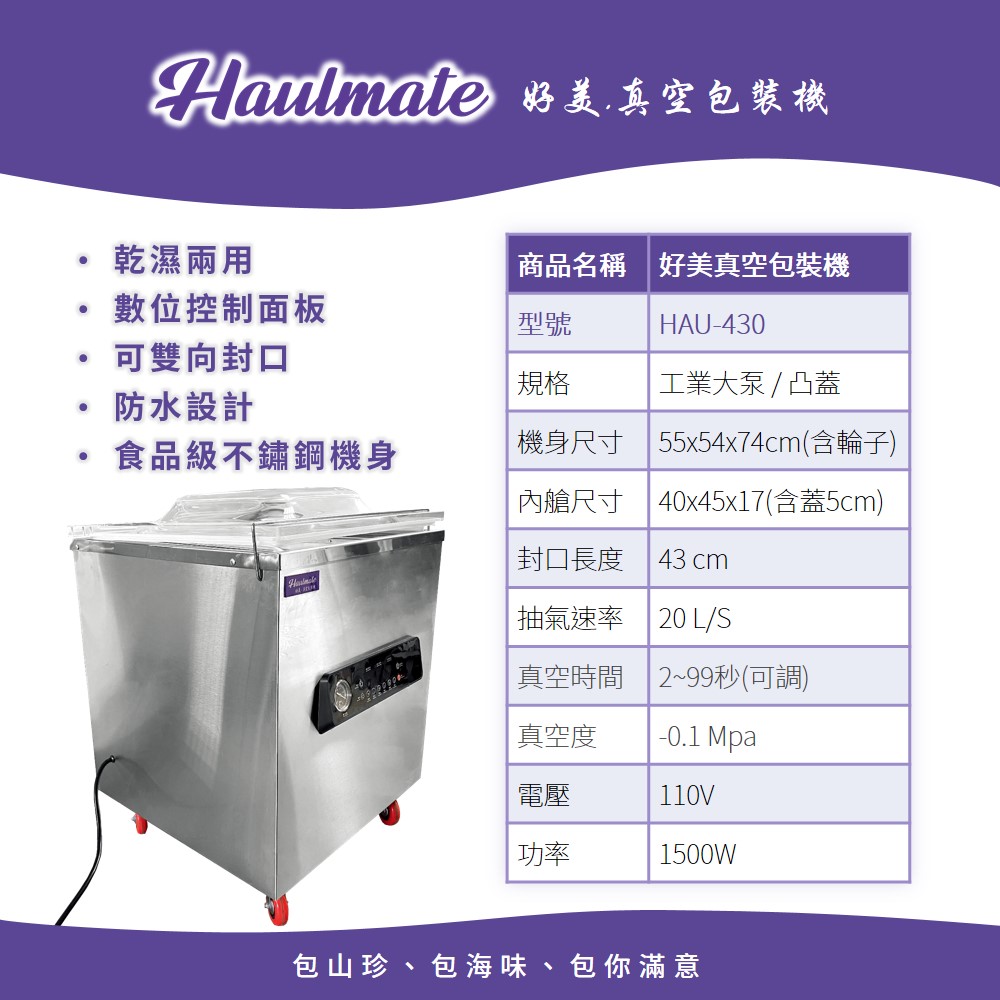 HAU-430-規格