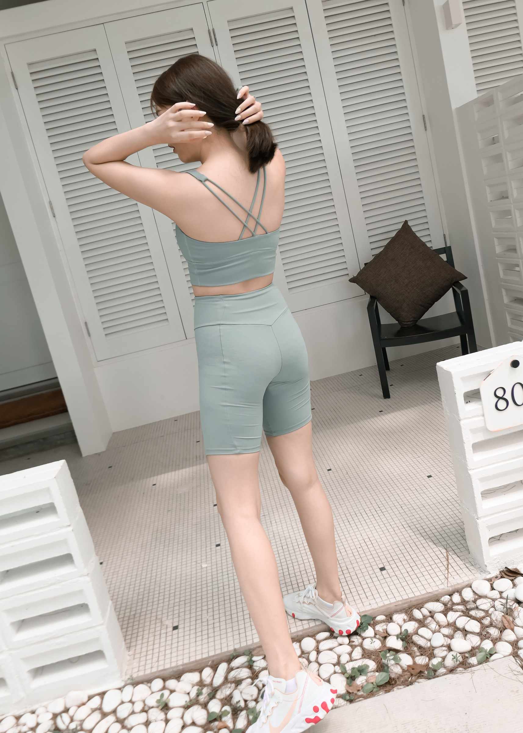 Reif Jade Biker Shorts – Plein Studio