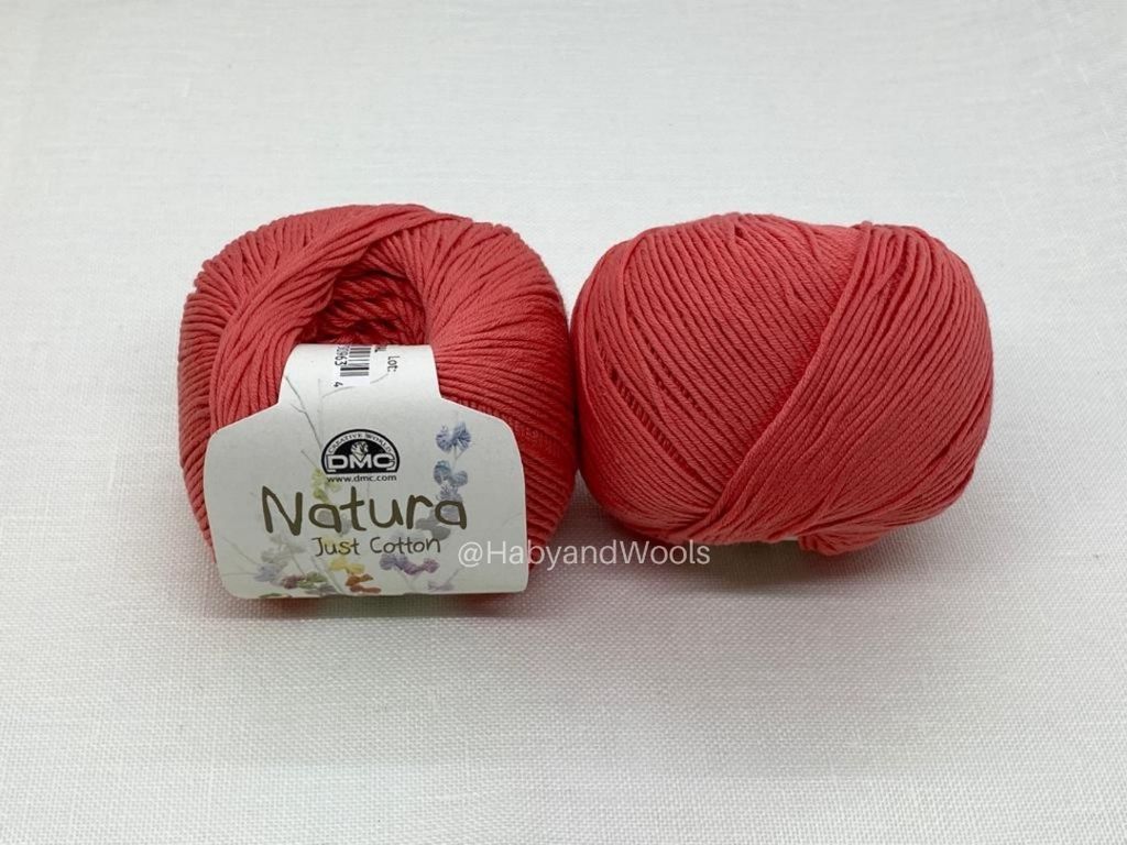 Natura Just Cotton DMC 302 Threads for Knitting and Crochet 100% Cotton 