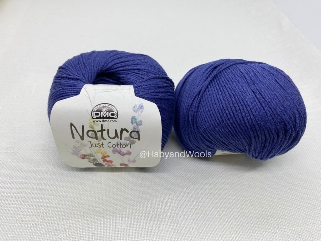 DMC Natura Just Cotton Knitting Yarn, Light Blue - N25