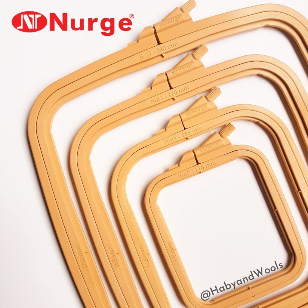 Nurge Square (Rectangular) Plastic Hoops - Nurge