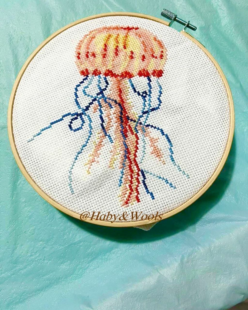 Jellyfish Embroidery Kit