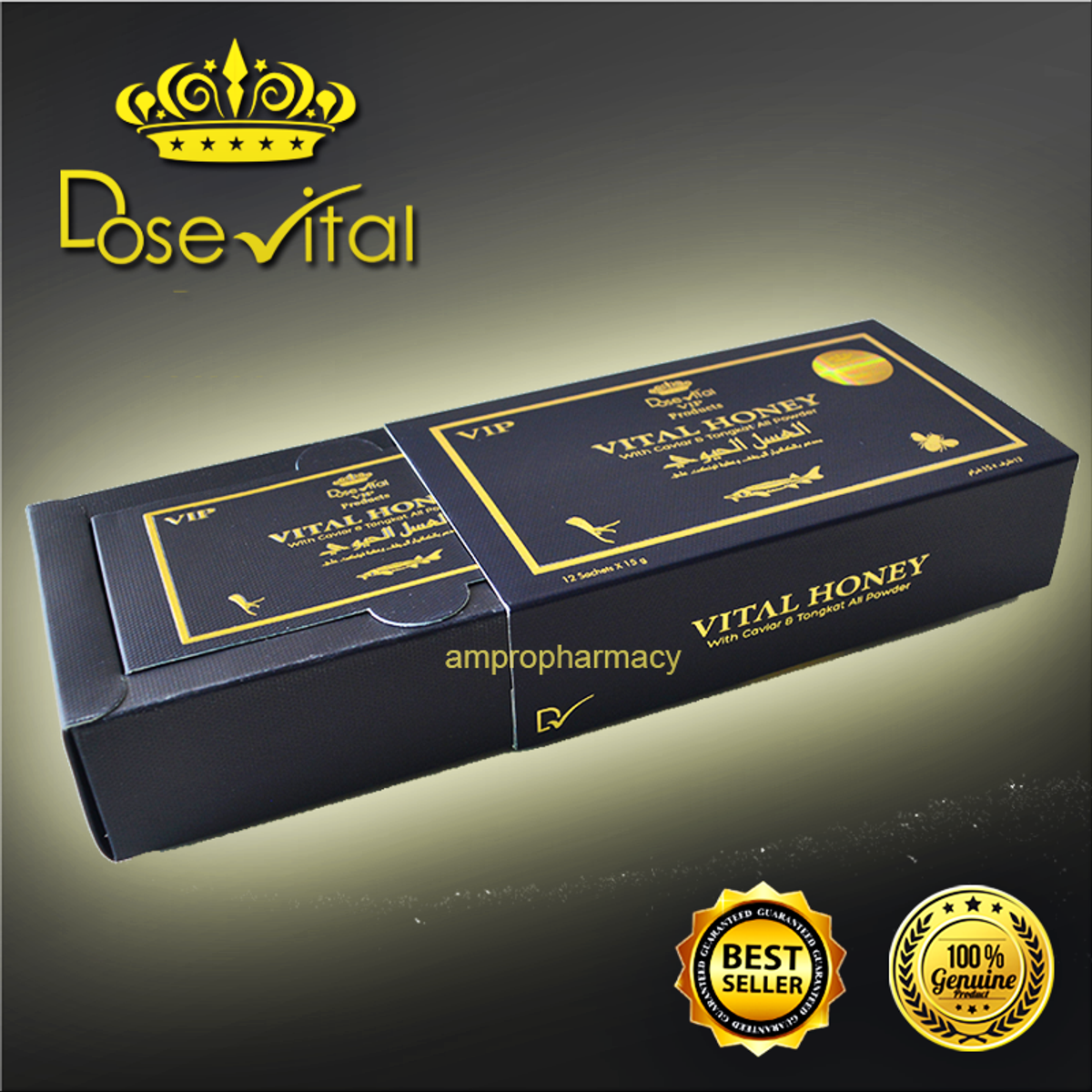 Dose Vital Honey VIP For Him For Mens Health & Sexual Booster