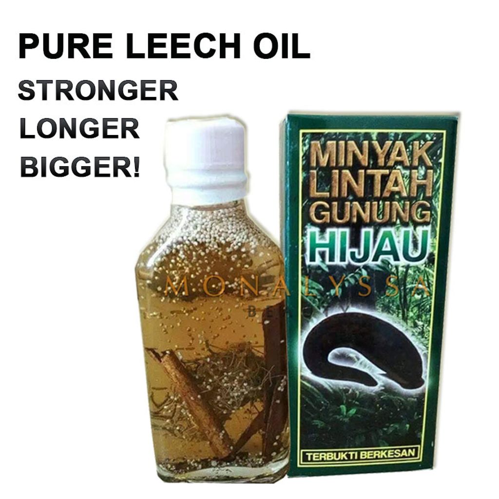PURE LEECH OIL Massage For Stronger Bigger Longer Penis Size