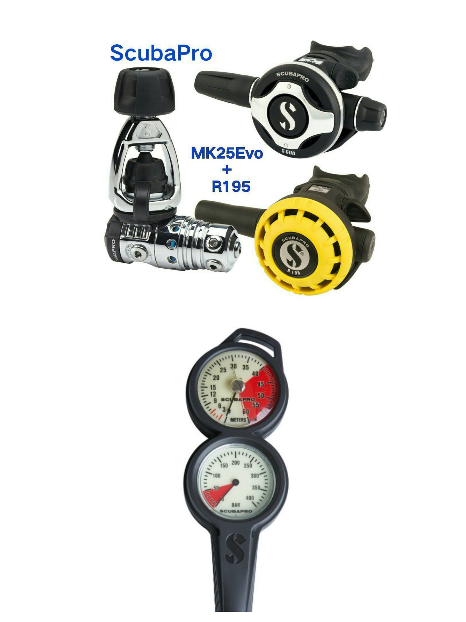 SCUBAPRO MK25EVO+S600/R195備二/SCUBAPRO錶組– 台灣潛水 SCUBAPRO MK25EVO+S600/R195備二/SCUBAPRO錶組– 台灣潛水