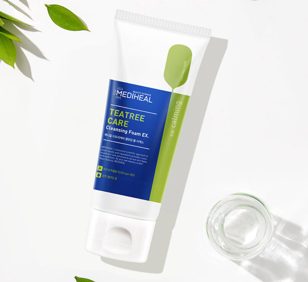 mediheal teatree care cleansing foam ex